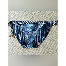 Tommy Bahama Sanibelle Blues String Bikini Bottom - Small - New