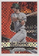 2015 Panini Prizm Red Power Prizm /125 Ben Zobrist #32 1q2