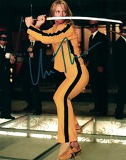Uma Thurman 8x10 Autographed signed Photo Picture and COA