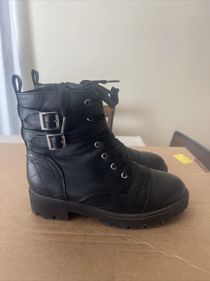 Botas de cuero para jóvenes talla 3 Foto 3 de 3