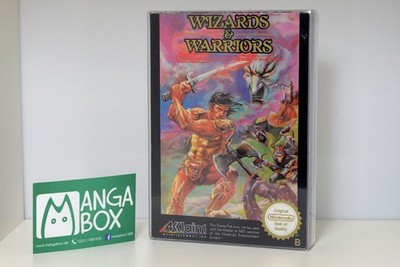 WIZARDS & WARRIORS  OVP CIB  NINTENDO NES PAL-B  gebraucht, AKZEPTABEL