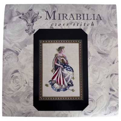 Mirabilia Cross Stitch Pattern Queen of Freedom Nora Corbett Chart Only Patrioti