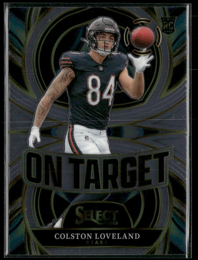 2025 Panini Select #6 Colston Loveland On Target