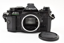   Excellent  Canon AE-1 Program Black 35mm Film SLR Camera Body 3098213