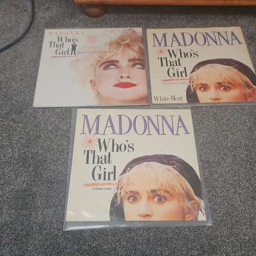 Madonna  “ Who’s That Girl “  - 1987 U.K. Stereo LP. and 12" 2 vinyl set
