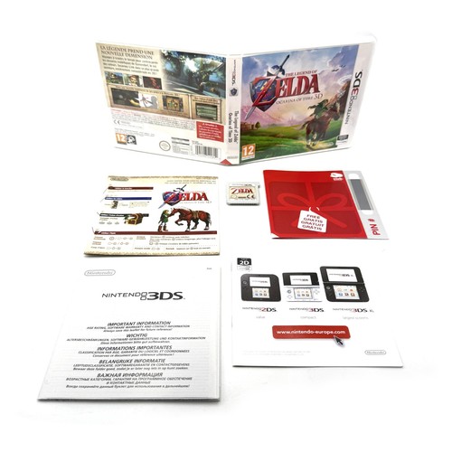 The Legend Of Zelda Ocarina Of Time Nintendo 3DS COMPLET PAL FR CIB - Picture 2 of 3