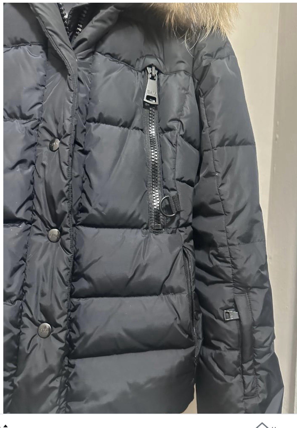 Women’s SAM Down  Jacket Size Small - image 3