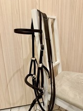 Waldhausen Gebisslosen Zaumzeug&Zügel, Trense COB Braun Tellington-Jones