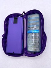 Vintage Vivitar Compact Point 'N Shoot Camera Purple with Flash Pouch Case