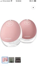 Momcozy M5 Electric Wireless Double Breast Pump, Hands-Free