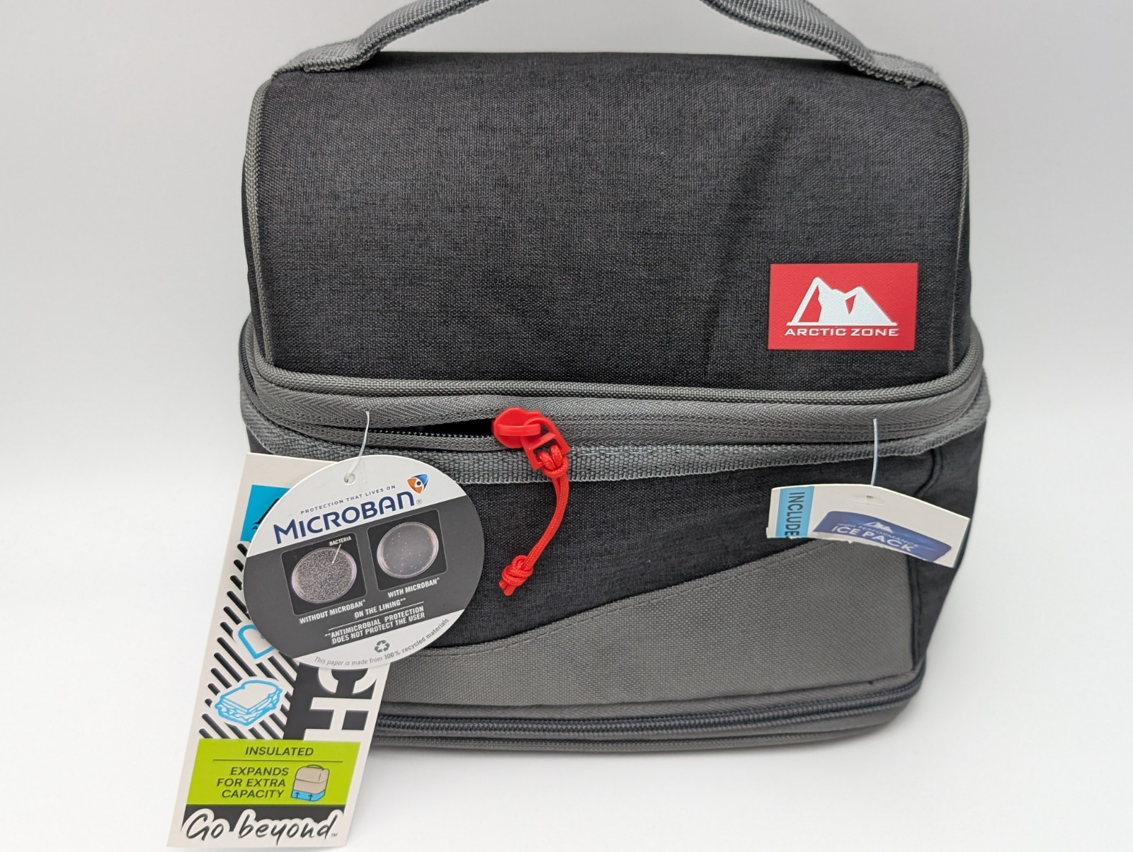 With Ice Pack, Black/gray