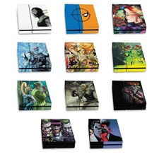 BATMAN DC COMICS ROUGE GALLERY MATTE VINYL SKIN DECAL FOR SONY PS4 CONSOLE