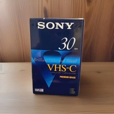Sony VHS-C 30 Minutes Video Camera Camcorder Tape