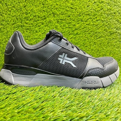 Kuru Quantum 2.0 Mens Size 11E Jet Black Gray Athletic Running Shoes Sneakers