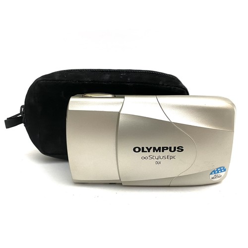 Olympus μ mju ii Infinity Stylus Epic DLX 35mm Film Camera - TESTED ...