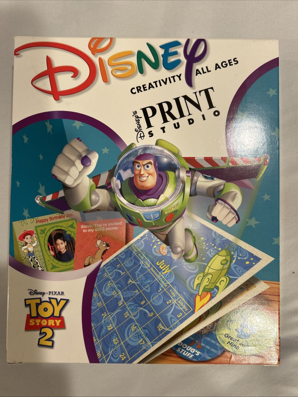 Toy Story 2 Print Studio (PC, 1999) for sale online | eBay