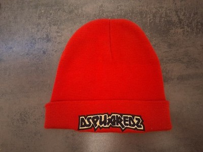 Dsquared2 #ORIGINAL#WIE NEU# Wollmütze/ Beanie mit Logo-Applikation