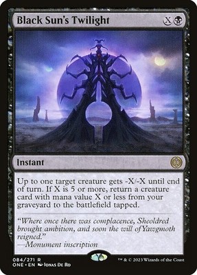 [MTG] Black Sun's Twilight (084) (ONE) LP-HP