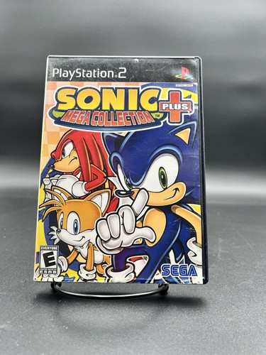 Sonic Mega Collection Plus Sony PlayStation 2 PS2 2004 Complete CIB Classic - Picture 1 of 6