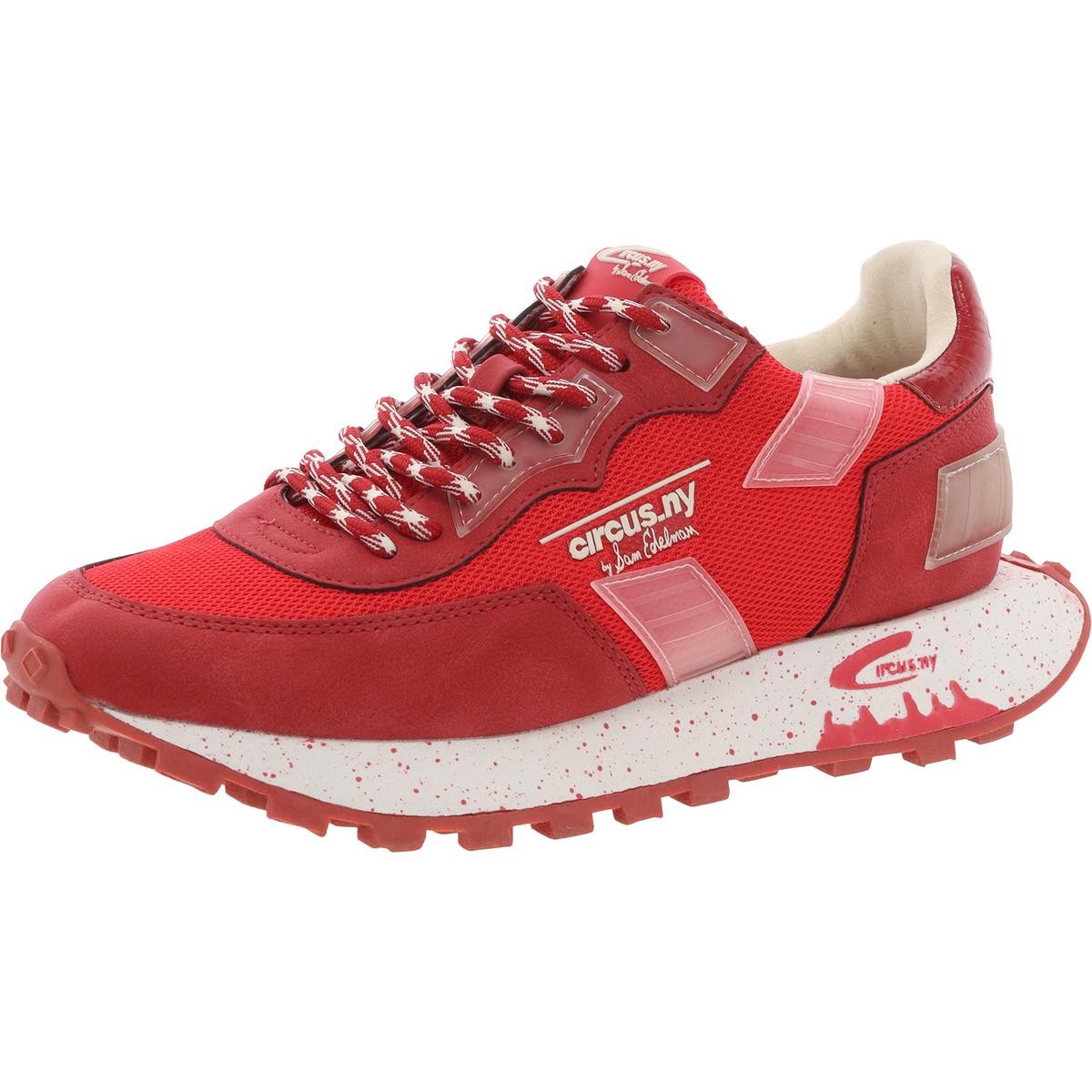 Женские кроссовки-слипоны Circus by Sam Edelman DEVYN красного цвета 85 Medium BM 0094 8890₽