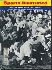 SPORTS ILLUSTRATED Jim Nance Mike Holovak John Zumstein Lou Nova ++ 12/12 1966