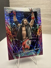 2026 Topps Chrome WWE AJ Styles #47 Pink Mini Diamond Refractor /250