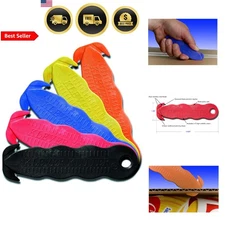 Stainless Steel Safety Utility Cutter Pack 5 Assorted Colors Box Opens