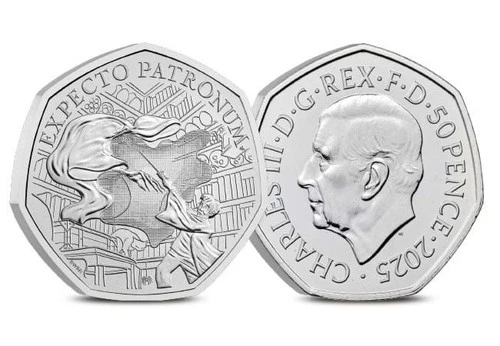2025 UK 50 Pence — photo from another recent sale