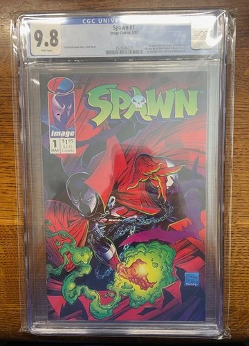 Spawn #1 Image Comics, 5-92 -Subscription CGC Graded 9.8