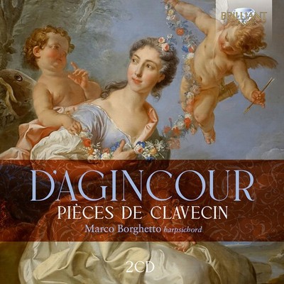 Marco Borghetto - D'Agincour: Pieces de Clavecin [New CD]