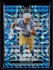 2024 Panini Mosaic #125 Khalil Mack Mosaic Reactive Blue