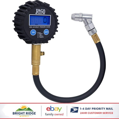 #ad High Accuracy Digital Tire Pressure Tool with Brass and Steel Construction $56.91