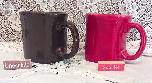 Fiesta Retired Square Mug SOLD INDIVIDUALLY PICK YOUR COLOR