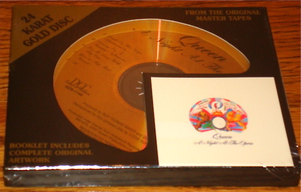 洋楽 Queen/A Night At The Opera/24K GOLD DISK Queen – A Night At The Opera – CD (24kt Gold Plated, Album
