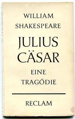 William Shakespeare : Julius Caesar - Eine Tragödie ( Reclam) (Schlegel-Übrs.)