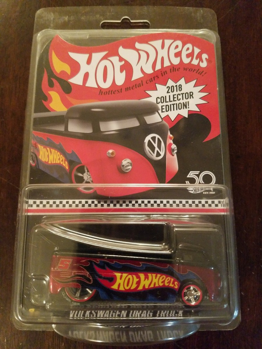 Hot Wheels 2021 RLC Volkswagen Drag Bus Candy Stripper Pink