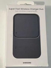 Samsung 15W Super Fast Wireless Charger Duo Pad - Black OPEN BOX