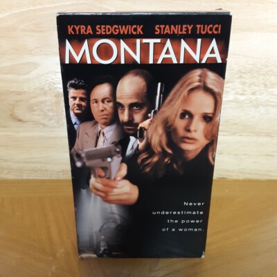 Montana VHS VCR Video Tape Used Movie Stanley Tucci