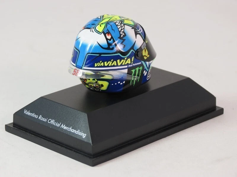 Casco Minichamps Valentino Rossi AGV MotoGP Misano 2015 1/8 398150096 Foto 3 de 4