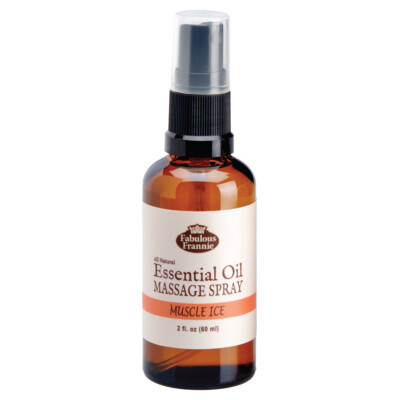 MUSCLE ICE Massage Essential Oil Spray Fabulous Frannie B3G1 Free Ship 2+