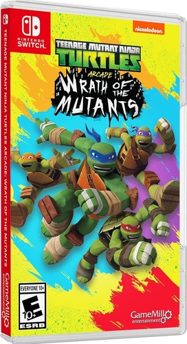 Teenage Mutant Ninja Turtles TMNT Arcade Wrath of the Mutants (Schalter) BRANDNEU