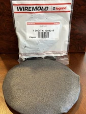 WireMold Legrand- RC4CTCBK RC4 Series Poke-Thru Finish Flange - Black - 8-1/4" D