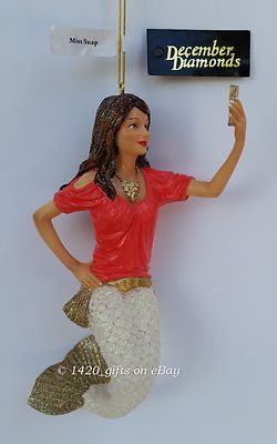 December Diamonds MISS SNAP Selfie Camera Mermaid 2016, Collectible Gift Box