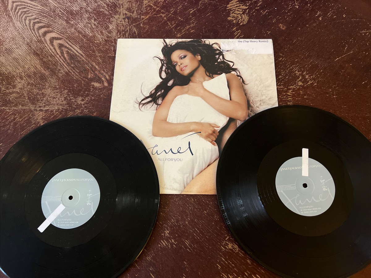 Janet – All For You 2001 US Org 2LP レコード Janet Jackson – All For You – CD (Single, Enhanced), 2001