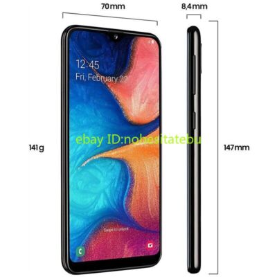 Unlocked Samsung Galaxy A20e A202F/DS 32GB+3GB Dual SIM Multicolor