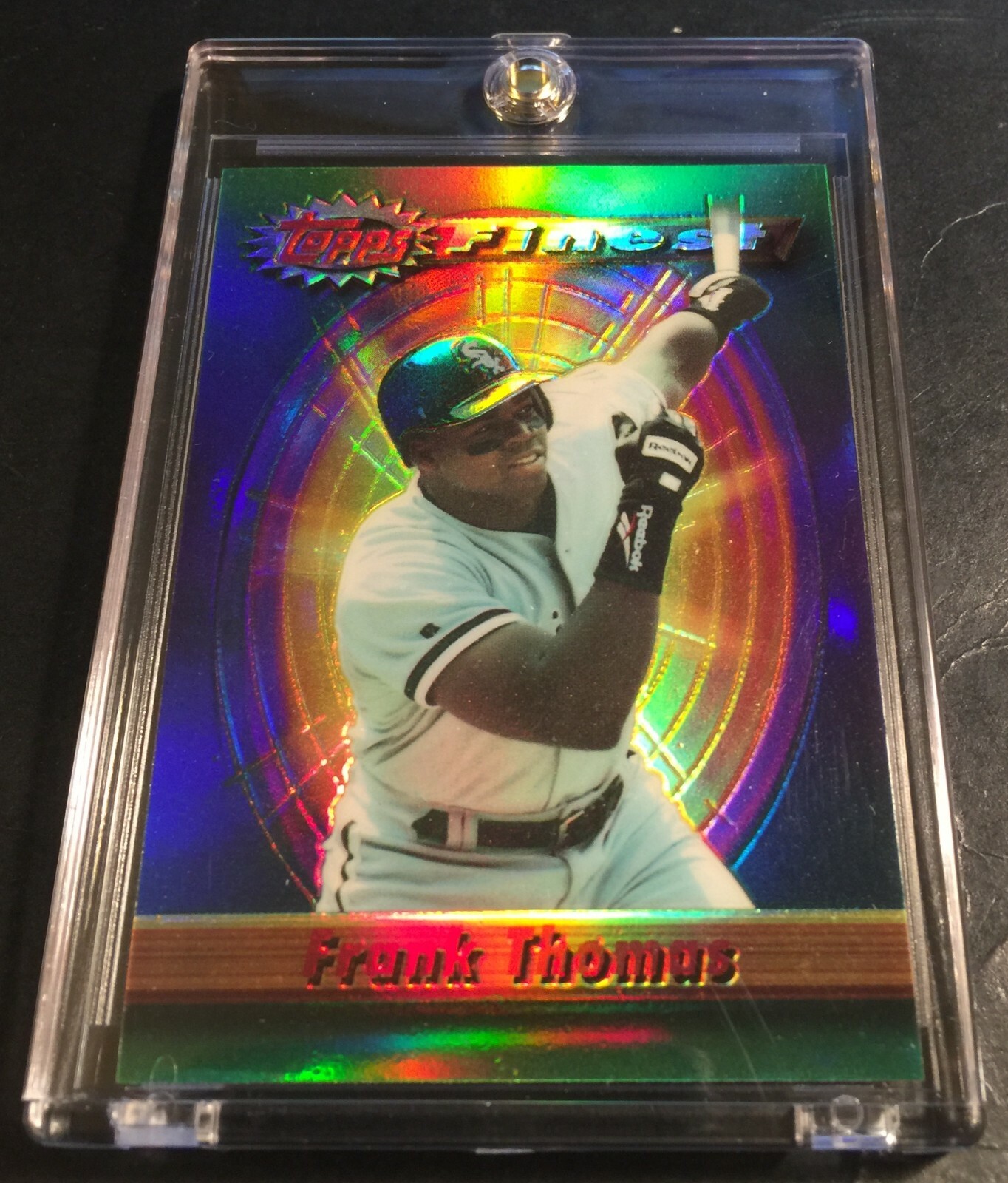1994 FRANK THOMAS TOPPS FINEST REFRACTOR #203 WHITE SOX CENTERED (463)