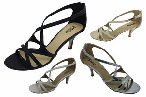 silver strappy shoes