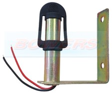 FLEXI DIN FLASHING ROTATING AMBER BEACON LIGHT MOUNT MOUNTING POLE STEM TRACTOR