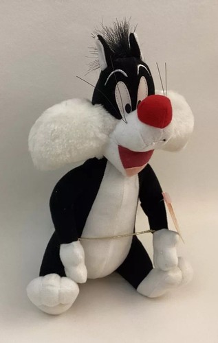 ACE Warner Bros. Looney Tunes Plush Bugs Bunny 15” & Sylvester Cat 9-1/2” - Picture 9 of 20