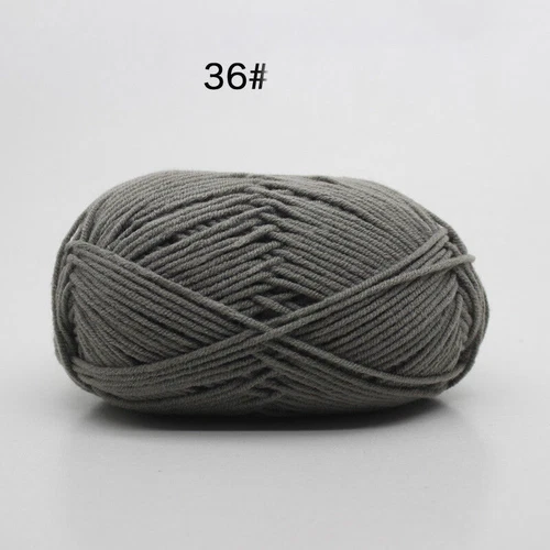 62 Colors Milk Cotton Skeins Hand Knitting Wool Baby Crochet Chunky Yarn 50g - Picture 59 of 87